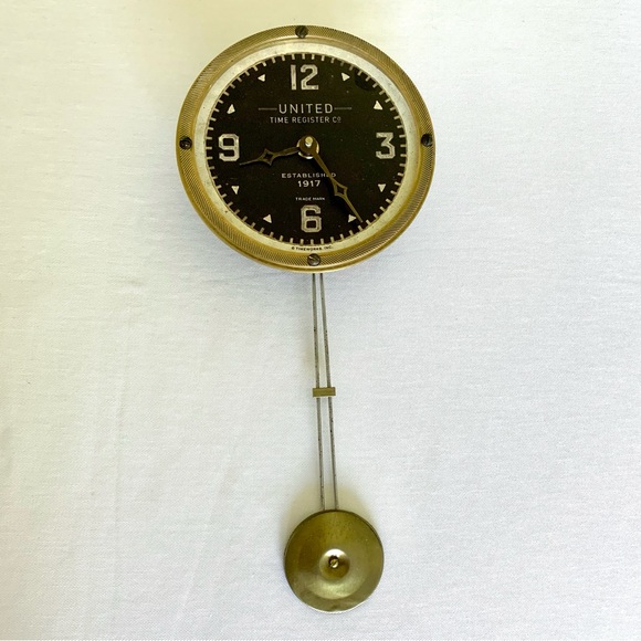 Timeworks, Inc. United Time Register Co. Wall Clock - Picture 2 of 4